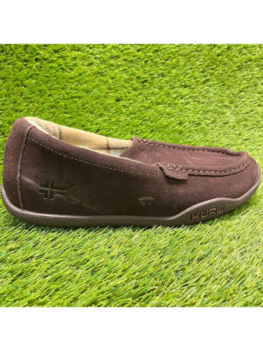 Kuru Loft Mens Size 10 Brown Casual Walking Moccasin Slip-On Slippers Shoes